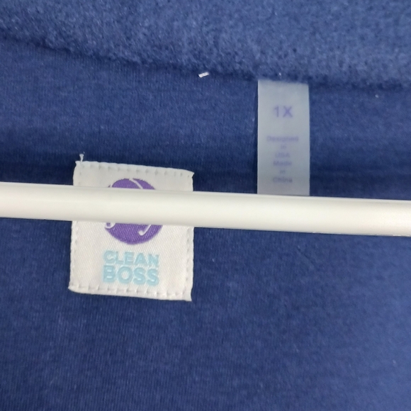 Joy Clean Boss Lightweight Vest SZ 1X NWT - Picture 7 of 8